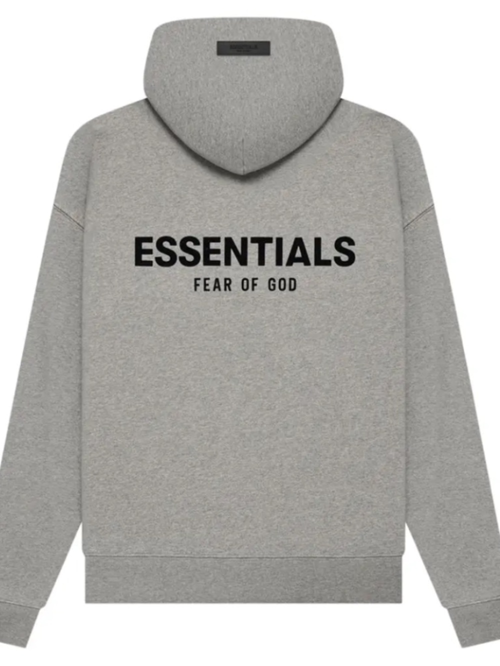 Brand new Essentials X Fear Of God dark oatmeal Hoodie